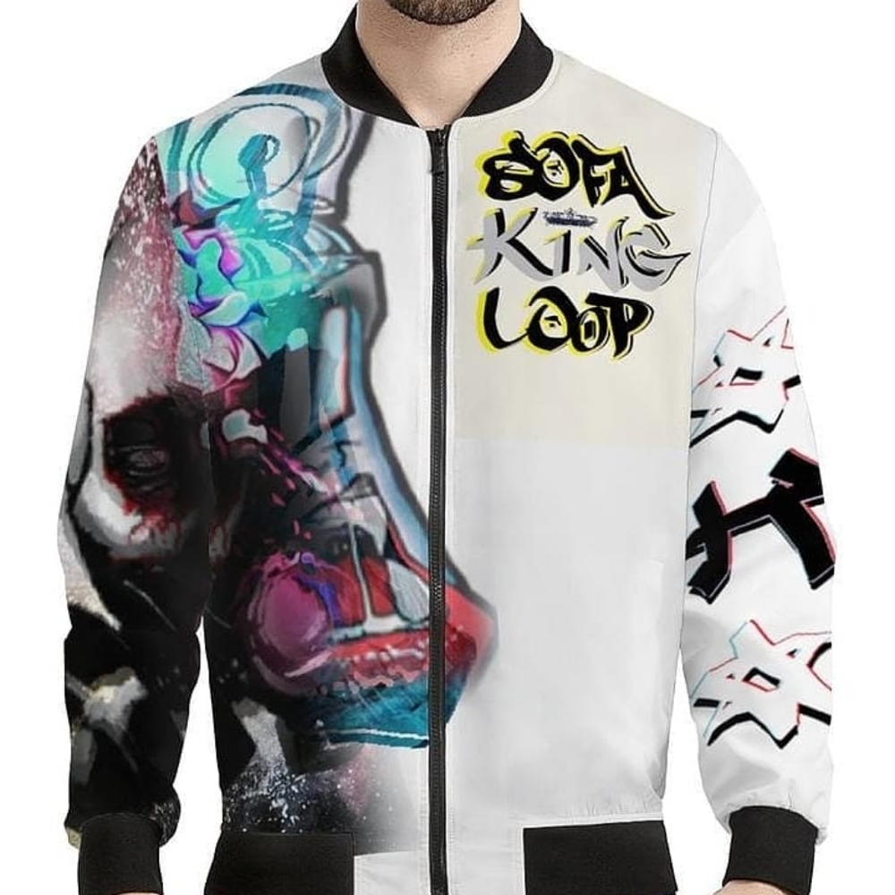 SKL (Gas Can Morph) Bomber Jacket